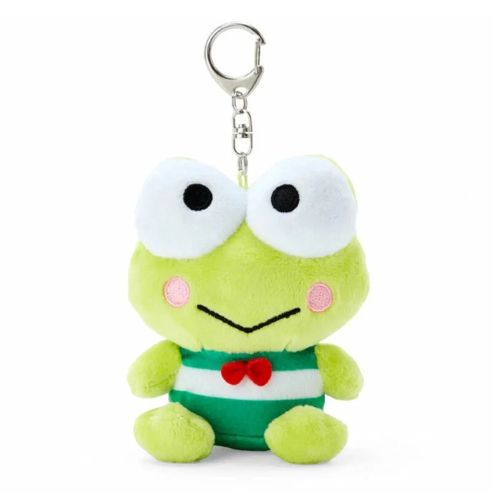 ✅Sanrio Classic Keroppi Plush Mascot Keychain Japan